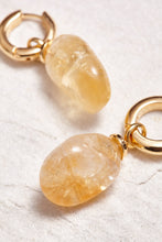 Load image into Gallery viewer, Cora Citrine Hoops