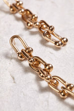 Load image into Gallery viewer, ALILA Brazilian 18K gold dipped chain earrings