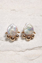 Load image into Gallery viewer, ALILA Brazilian handmade 18K gold plated  natural baroque pearls
