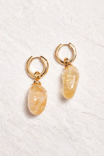 Load image into Gallery viewer, Cora Citrine Hoops
