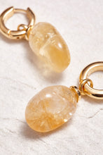 Load image into Gallery viewer, Cora Citrine Hoops
